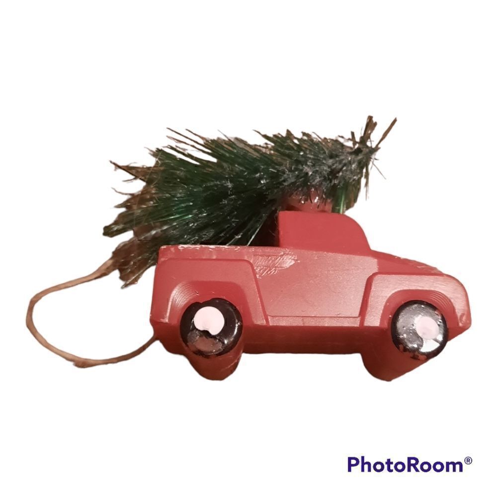 Trim a Tree Mini Truck Ornaments